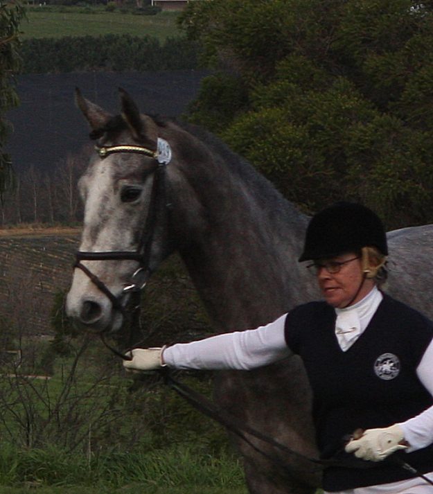Working out in his first Led Class at Yarra Glen